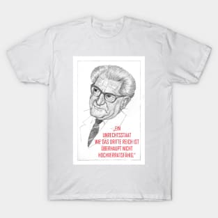 Fritz Bauer quote T-Shirt